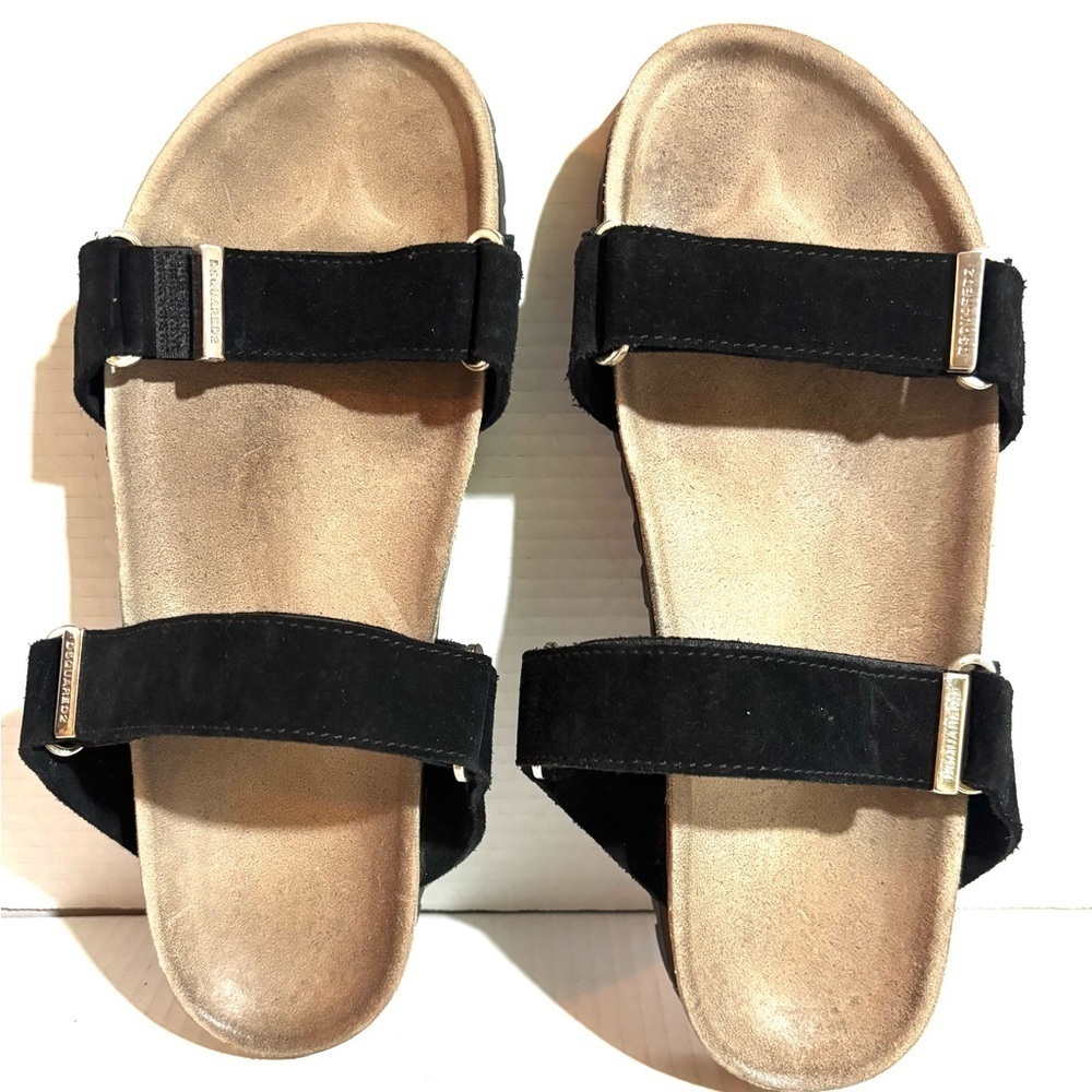 DSQUARED2 Black and Tan Women's Sandals